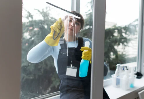 Nettoyage de vitres intérieures et extérieures à Allanche
